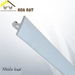 Nẹp nhôm chữ T Vinahardware, dài 2100mm, sơn xám - NN12MX