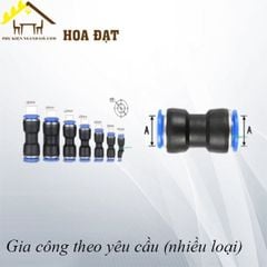 Đầu nối hơi nhanh bằng nhựa Hoa Đạt nhiều loại