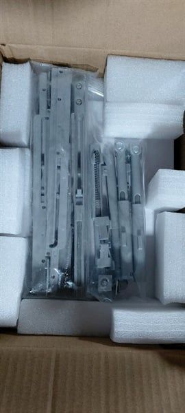 Phụ kiện cửa lùa tủ quần áo Vinahardware, gỗ dày 18-40mm, tải trọng 60kg - VNH184060