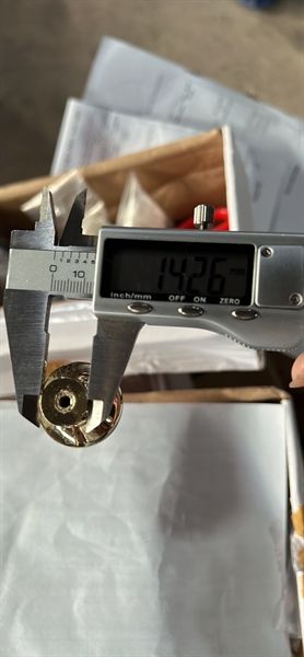 Núm tay nắm tủ Vinahardware màu vàng 24k cao cấp VNH104-VNH104