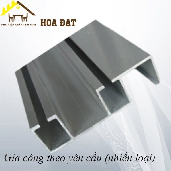 Bộ cửa lùa giảm chấn, ray nổi-VNH020523