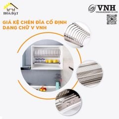 Giá kệ chén đĩa cố định Vinahardware dạng chữ V - VNH000133V