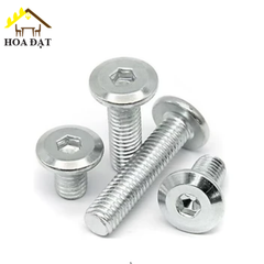 Bulong lục giác chìm Vinahardware loại M6, màu nikel-HSS650NK