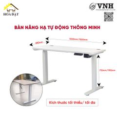 Khung bàn làm việc đứng điều chỉnh tự động Vinahardware, độ cao 2 tầng - VNH101122
