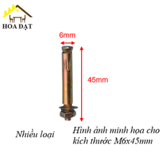 Bulong nở Vinahardware loại M6, M8, M10, M12, bảy màu-PB10100Z