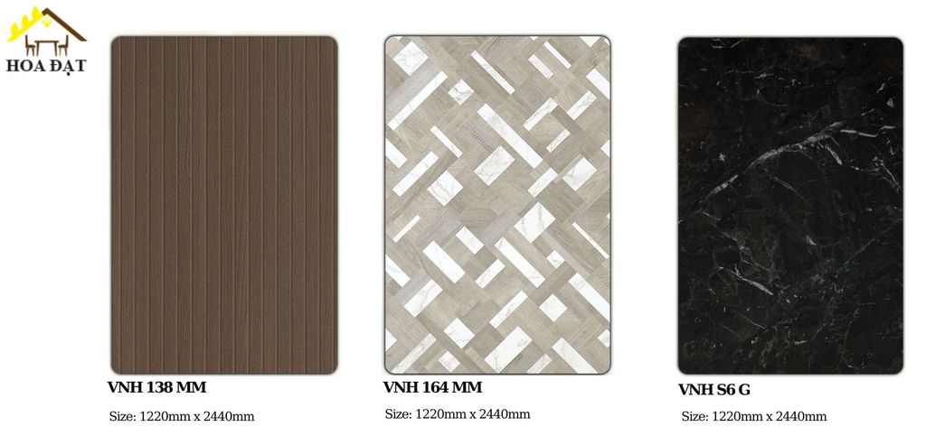 Ván tấm MDF Vinahardware dày 17mm, kích thước 2400x1200mm