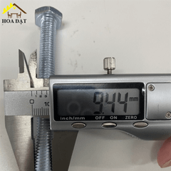 Bulong lục giác ngoài Vinahardware loại M8, màu trắng-BHO8150Z