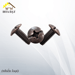 Bulong đầu dù tay nắm Vinahardware loại M4, giả cổ HDSB134 - PCS415Z23
