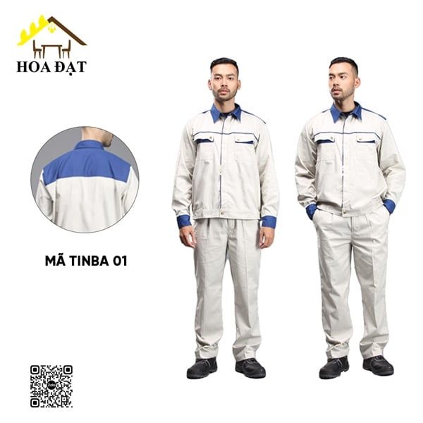 Bộ quần áo bảo hộ kaki  Vinahardware