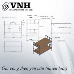 Khung giường hai tầng Vinahardware - VNH12001800