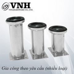 Chân ghế sofa phi 50mm, inox 201 - VNH104D150