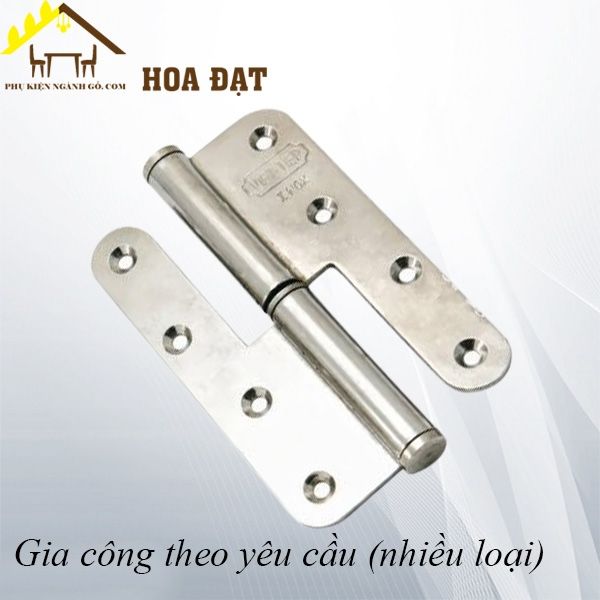 Bản lề cối dài 125mm, inox 304-H08125INT