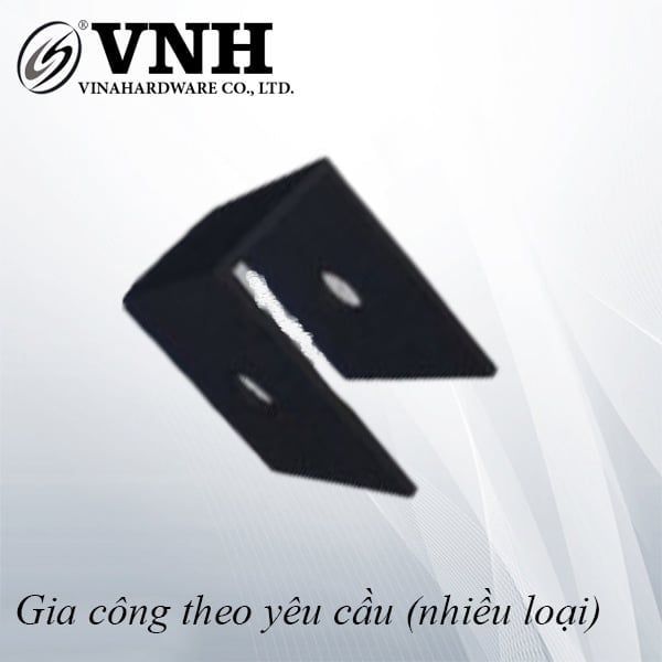 Pat ( Bas) chữ U Vinahardware kích thước 63x77x60x3mm, hàng phôi - VNH6377603P1-VNH6377603P1