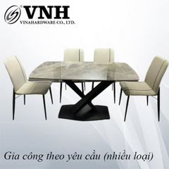 Khung bàn ăn VNH chân sơn đen - VNH148078