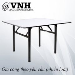 Khung bàn xếp gọn sắt hộp 30 Vinahardware, sơn đen - VNH808073B