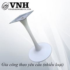 Chân bàn quầy bar, sắt sơn trắng - VNH00103T