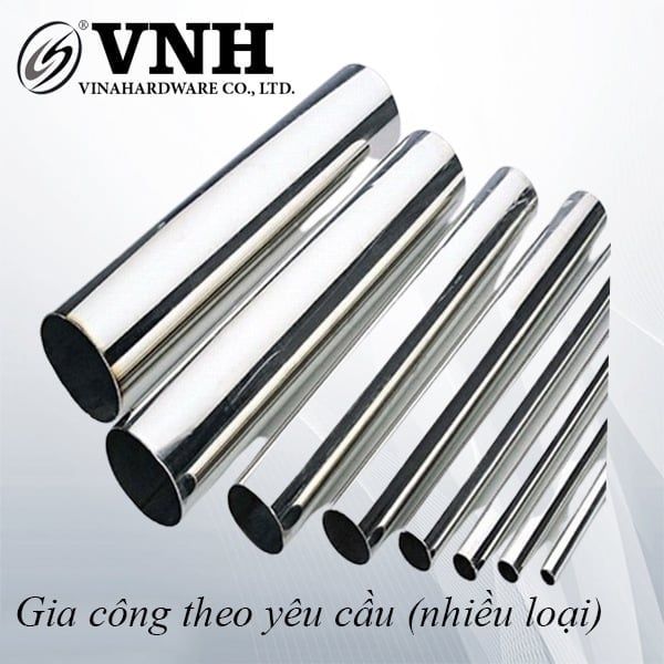 Ống inox tròn 304 Vinahardware - OIN3207I