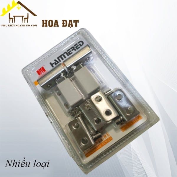 Bản lề nhấn đôi nhấn mở cửa kính Vinahardware
