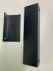 Tay nắm nhôm hình L Vinahardware, sơn đen - HD5776B