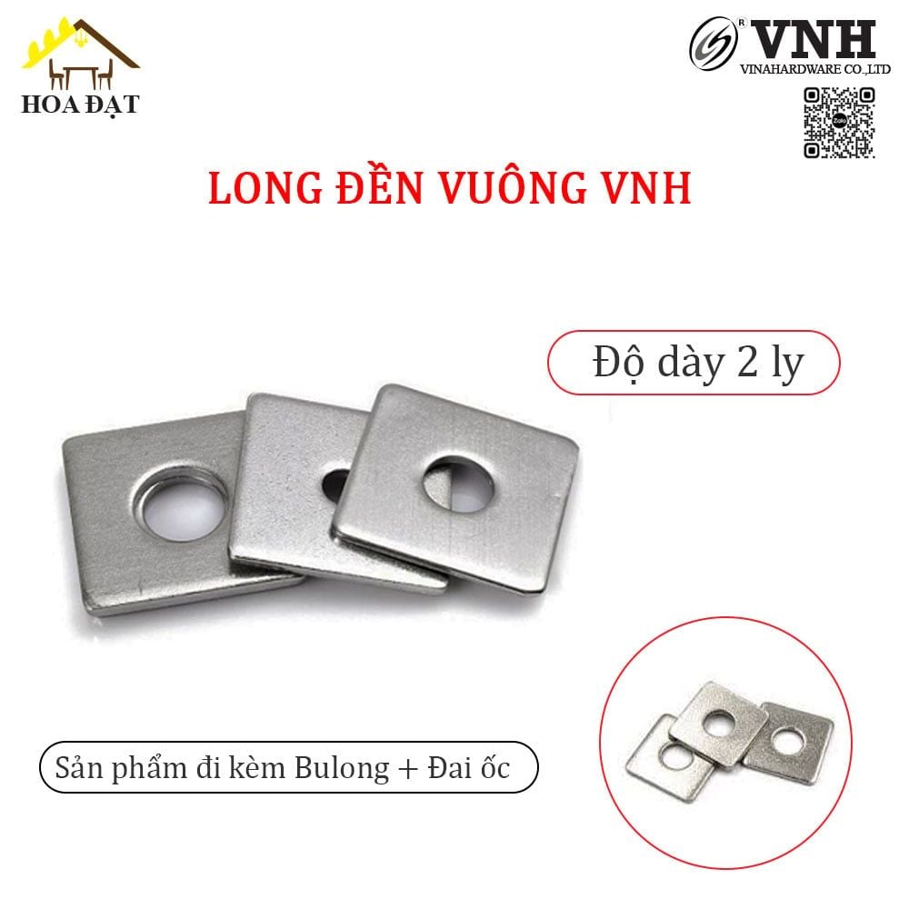Pat ( Bas) sắt Vinahardware (17,5x17,5x2) ren M6-VNH29236495