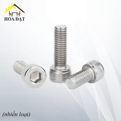 Bulong đầu trụ Vinahardware loại M6, M8, inox 304-HSS820TI