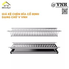 Giá kệ chén đĩa cố định Vinahardware dạng chữ V - VNH000133V