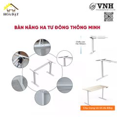 Khung bàn làm việc đứng điều chỉnh tự động Vinahardware, độ cao 2 tầng - VNH101122