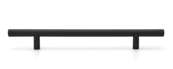 Tay nắm đũa Vinahardware phi 12, inox 201, loại nhẹ, sơn đen tĩnh điện - HD0045P128B