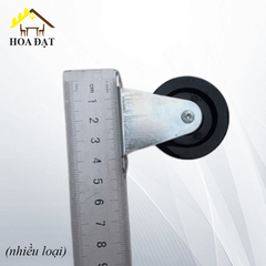 Bánh xe tủ một chiều Vinahardware, màu đen-CT0965D40 - Phi 40mm