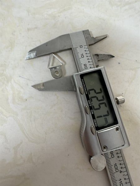 Pat (bas) móc treo tranh nhỏ Vinahardware, màu trắng - AH1022