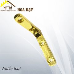 Bản lề góc chữ L 31x31x6mm, màu vàng - HHL3131V