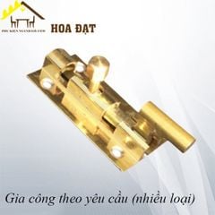 Chốt cửa móc ngoéo đồng thau cao cấp Vinahardware - DC2130F