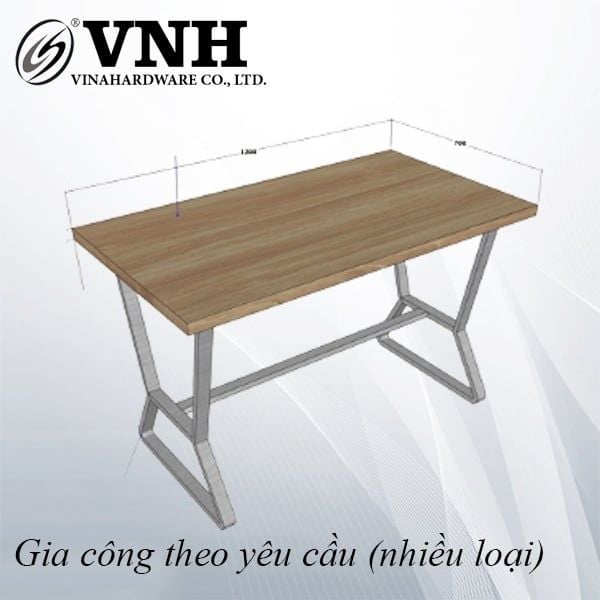 Khung bàn Vinahardware, sơn đen cát - VNH1060560