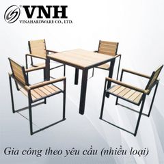 Khung ghế sắt Vinahardware, sơn đen - VNH550475