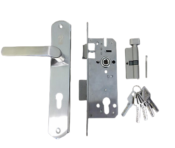 Khóa cửa tay gạt Vinahardware  loại 260mm, inox 304 - KT260C304