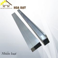 Ray trượt nhôm cánh trơn Vinahardware loại 3000mm, màu xám - AT3000X