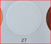 Miếng dán che đầu vít Vinahardware, màu trắng - CDV21T