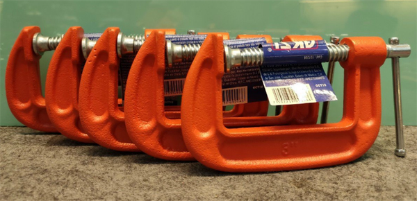 Cảo chữ C Vinahardware màu cam - VNH00C4