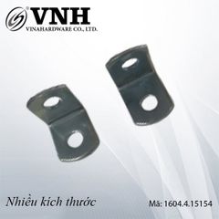 Pat ( bas) ke vuông màu trắng 2 lỗ Vinahardware kích thước 17.4*17.4mm P1616-P1616