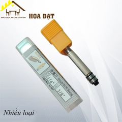 Mũi router thẳng bi Vinahardware, 2 bánh xe - RT1438B2