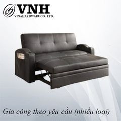 Bộ ghế sofa giường gấp thông minh Vinahardware, màu đen - VNH101204