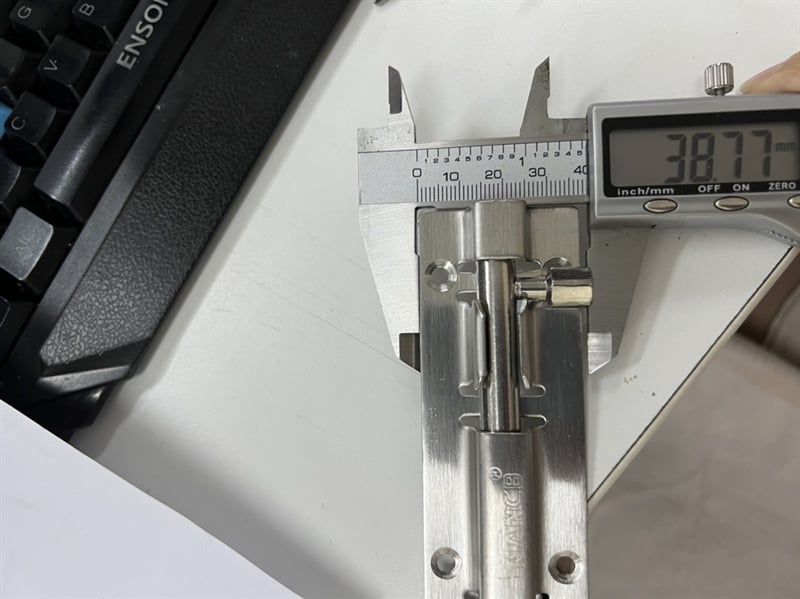 Then chốt gài cửa Vinahardware, màu nâu-CCN100