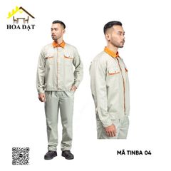 Bộ quần áo bảo hộ kaki  Vinahardware