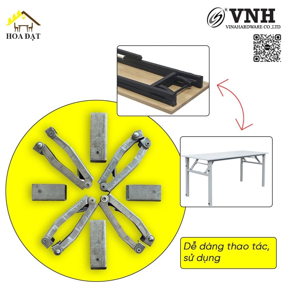 Pat SẮT gấp cho bàn xếp gọn Vinahardware - Phụ kiện gấp gọn VINA028457