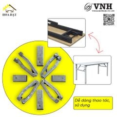 Pat SẮT gấp cho bàn xếp gọn Vinahardware - Phụ kiện gấp gọn VINA028457