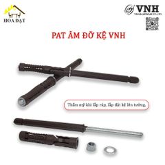 Pat ( bas) âm đỡ kệ Vinahardware phi 10x100mm VNH USS903Z100-USS903Z100