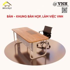 Khung bàn sắt Vinahardware, sơn đen - VNH1808750 - 1800x800x750