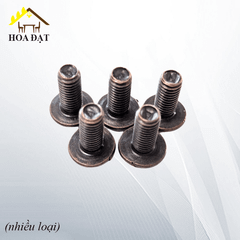 Bulong cổ vuông Vinahardware kích thước M6x50 màu đen CS650BV-CS650BV