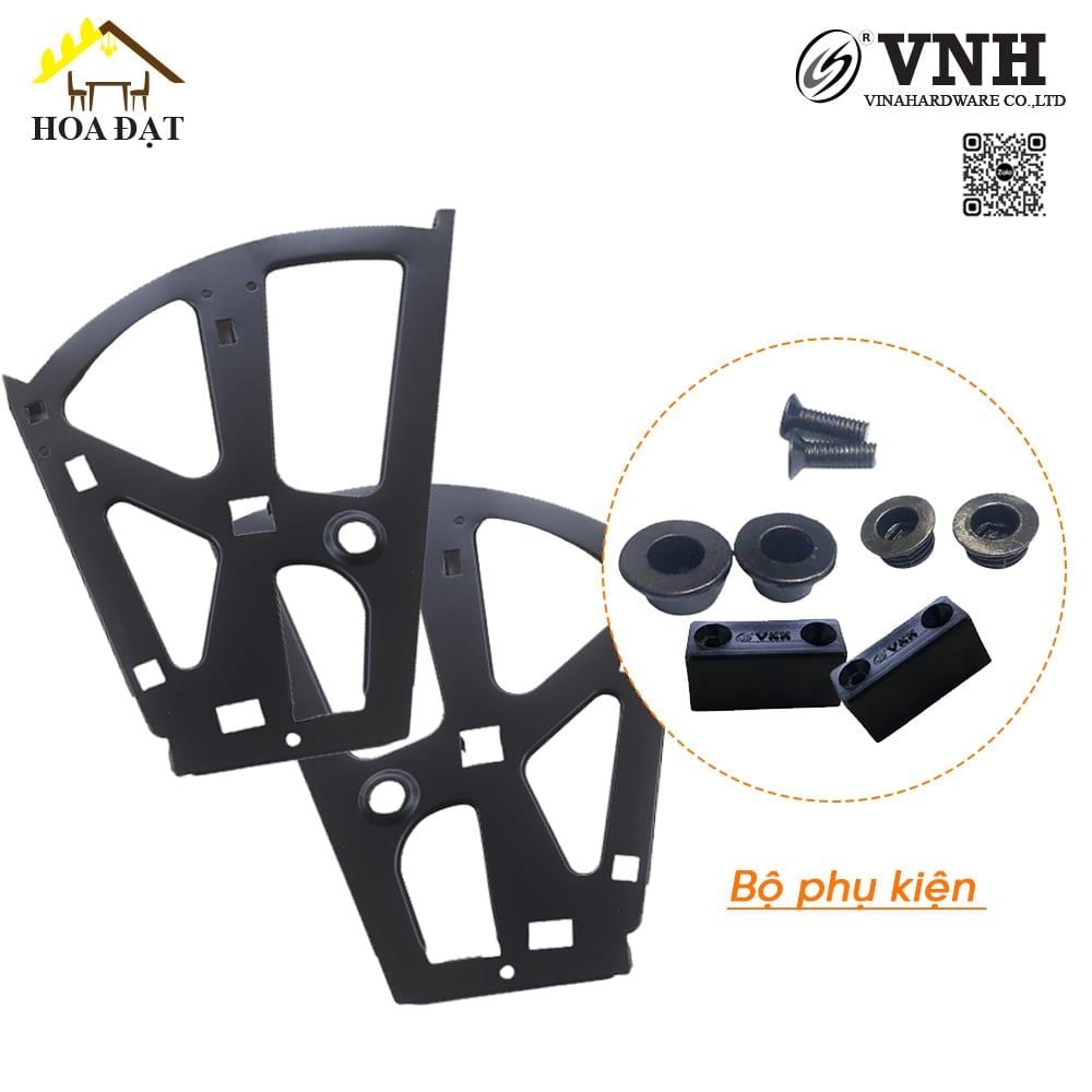 Khung kệ giày sắt sơn đen Vinahardware loại 260x200mm, 2 tầng VNH PSS924-PSS924 - HDFA467
