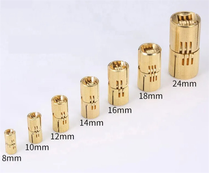 Bản lề chữ thập hình trụ Vinahardware, bảy màu H0047D14